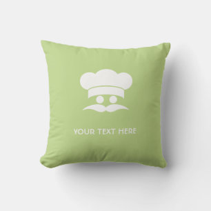 PERSONALIZADO del CHEF lanzar almohada