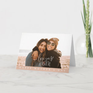 Personalizado del Día de la Madre Foto tarjeta de 