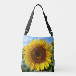 Personalizado del girasol por todo la bolsa para