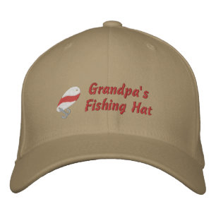 Personalizado del Gorra de pesca del abuelo person