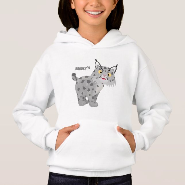 Personalizado del lince del bobcat medio (Anverso)