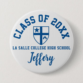 Personalizado del logotipo del botón del colegio s