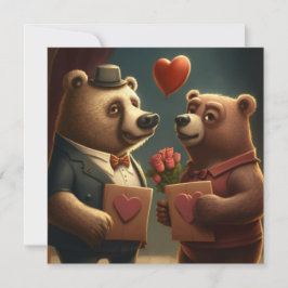 Personalizado del oso de San Valentín
