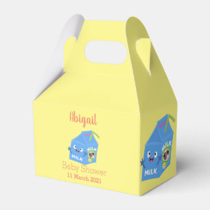 Personalizado del personaje de la caja de leche fe