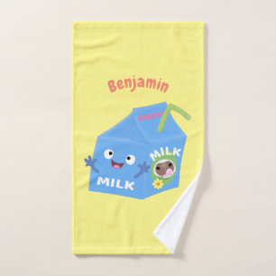 Personalizado del personaje de la caja de leche fe
