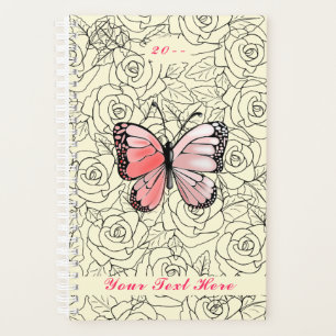 Personalizado del planificador de mariposa persona