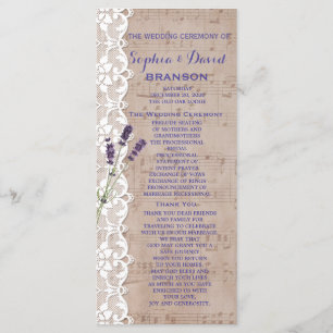 Personalizado del programa Lavender de hojas de mú