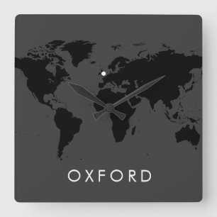 Personalizado del reloj mundial Zona horaria moder