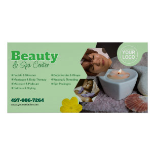 Personalizado del Spa de Belleza Poster Glossy