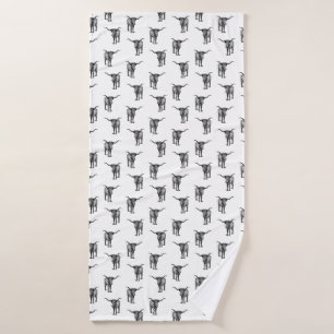PERSONALIZADO del toro longhorn del oeste de Texas