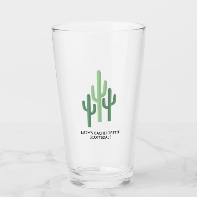 Personalizado Desert Cactus Scottsdale (Anverso)
