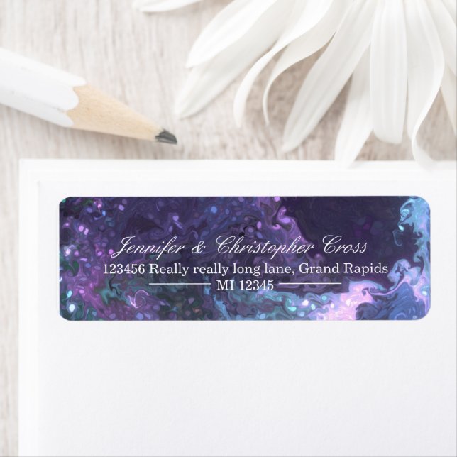 Personalizado devolver etiquetas de dirección enví (In situ)