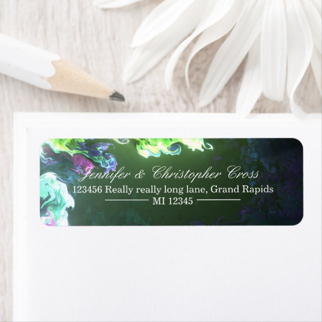 Personalizado devolver etiquetas de dirección enví (In situ)