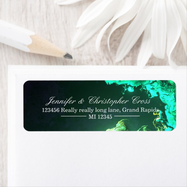 Personalizado devolver etiquetas de dirección enví (In situ)