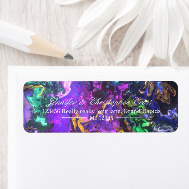 Personalizado devolver etiquetas de dirección enví (In situ)