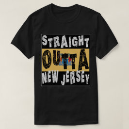 PERSONALIZADO directo fuera de Nueva Jersey Meme T