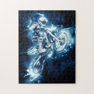 Personalizado Dirt Bike Jigsaw Puzzle