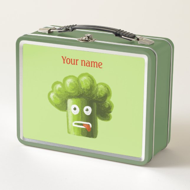 Personalizado divertida Broccoli Vegan Vegetarian (Anverso)