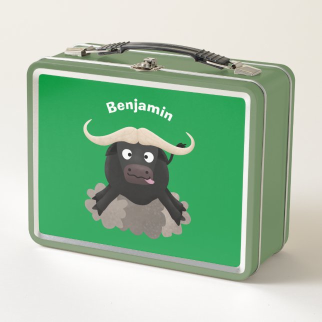 Personalizado divertida de búfalo de agua corrient (Anverso)