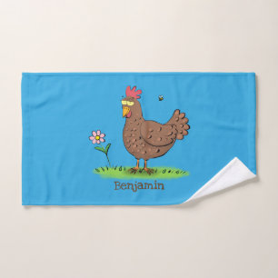Personalizado divertido de pollo rústico y caprich