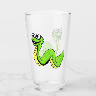 Personalizado divertido Snake Green Yellow Sonrien