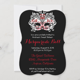 Personalizado Dulce Dieciséis Invitaciones A La Pe