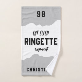 Personalizado Eat Sleep Ringette Repeat Ringette P
