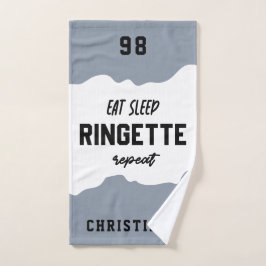 Personalizado Eat Sleep Ringette Repeat Ringette P