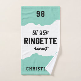 Personalizado Eat Sleep Ringette Repeat Ringette P