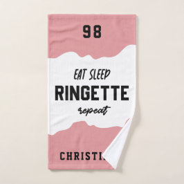 Personalizado Eat Sleep Ringette Repeat Ringette P