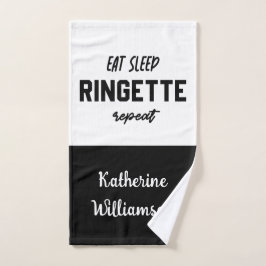 Personalizado Eat Sleep Ringette Repeat Ringette P