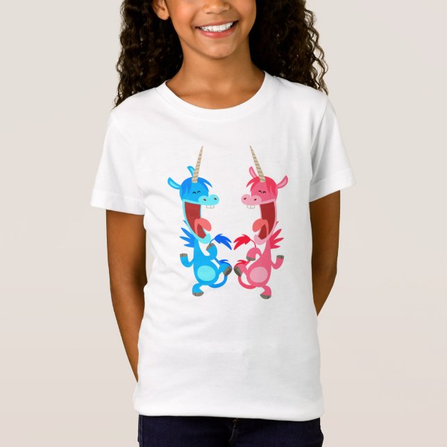 Personalizado educada bailando camiseta infantil d (Anverso)