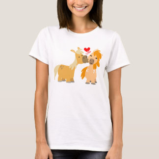 Personalizado educada pone en la camiseta de mujer