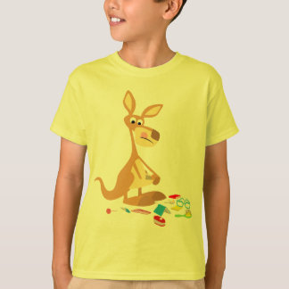 Personalizado educado rumorea camiseta canguro par