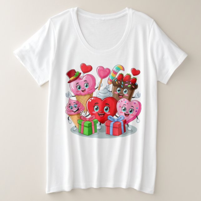 Personalizado el día de San Valentín de amigos de  (Anverso del diseño)