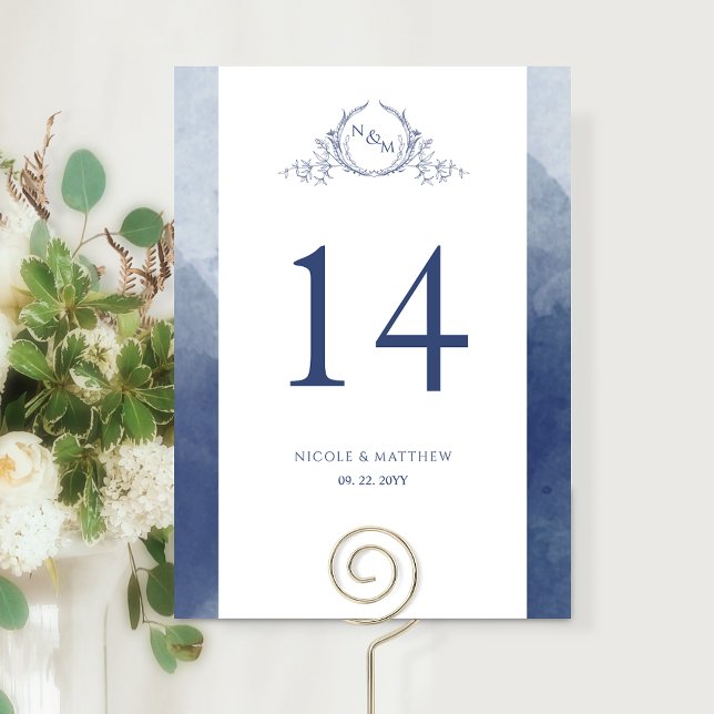 Personalizado, elegante Boda azul de la Marina de  (Subido por el creador)