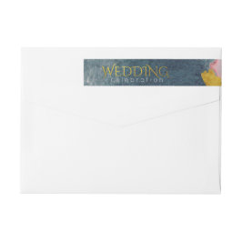 Personalizado elegante de color rosa y agua gris