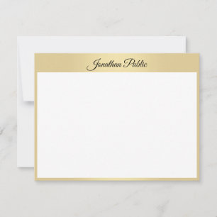 Personalizado Elegante Plantilla de texto con guio