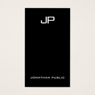 Personalizado Elegante Simple Moderno Monograma Pr