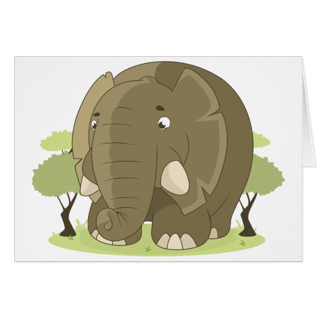 Personalizado Elephant (Anverso (Horizontal))