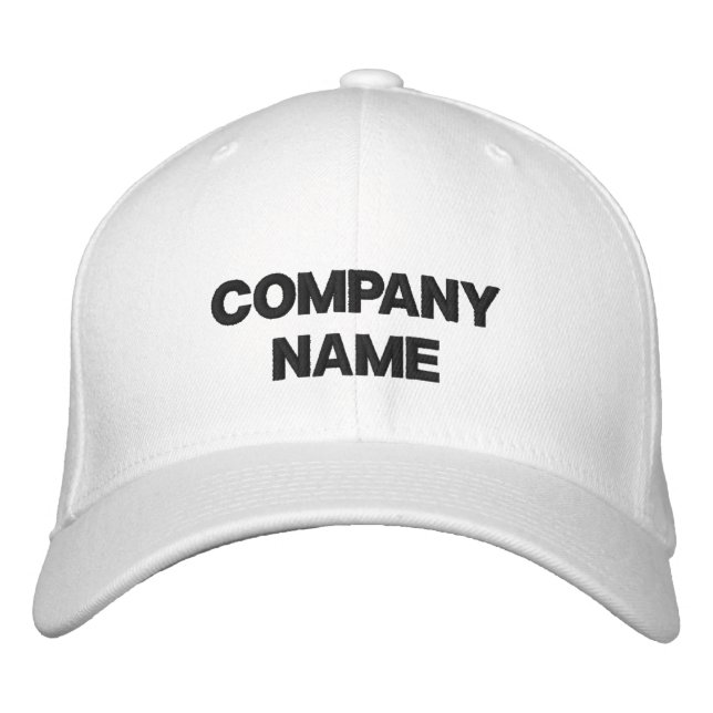 Personalizado Embroidery Empresa Nombre Gorra Rega (Anverso)