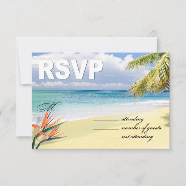 PERSONALIZADO EMERALD WATERS RSVP (Playa) (Anverso)