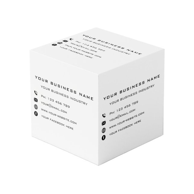 Personalizado Empresa Promocional Su Cubo De Negoc (Angulo Anverso)