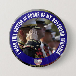 Personalizado en honor a mi botón Novio