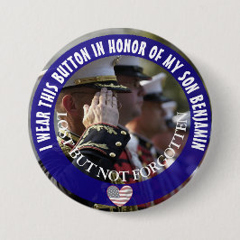 Personalizado en honor del botón de mi hijo