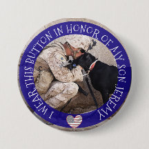 Personalizado en HONOR DEL Botón Militar DE MI HIJ