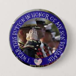 Personalizado en memoria del botón de mi hijo