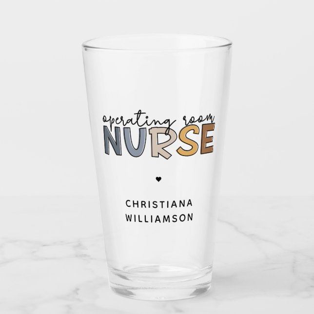 Personalizado Enfermero En Sala De Operaciones O A (Anverso)