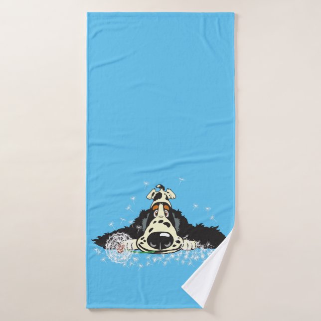 Personalizado English Cocker spaniel (Toalla de baño)