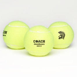 Personalizado entrenador equipo de tenis bola grac